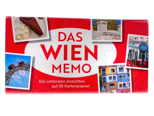 Das Wien Memo | Die schönsten Ansichten auf 30 Kartenpaaren | #5010704