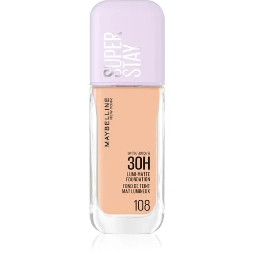 MAYBELLINE NEW YORK SuperStay Lumi-Matte leichtes Make-up für einen langanhaltenden Effekt Farbton 108 35 ml