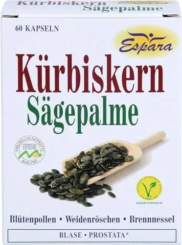 Kürbiskern-Sägepalme Kapseln
