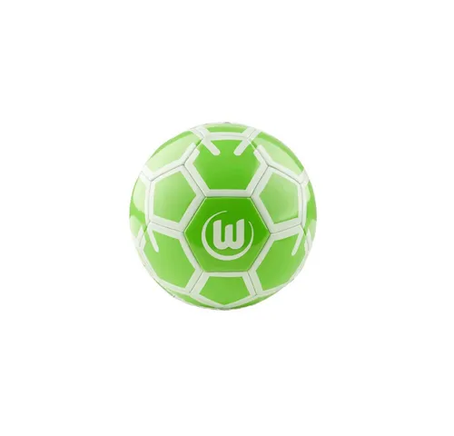 VfL Wolfsburg Fußball VfL Wolfsburg Ball Logo grün-weiß Gr. 1