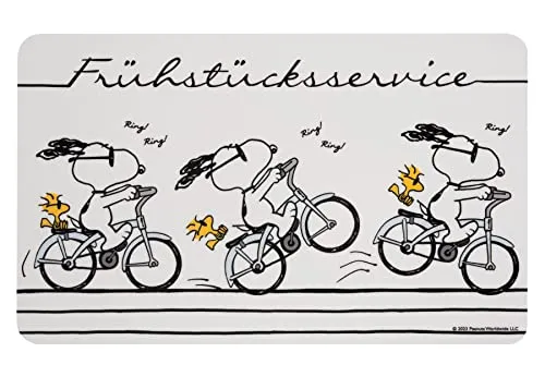 The Peanuts Brettchen Snoopy in weiß von United Labels