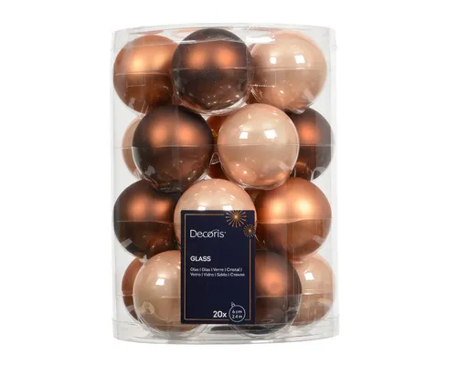 Weihnachtsbaumschmuck Braun von Kaemingk