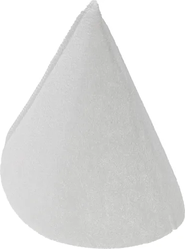 vhbw 100x Kegelfilter Ersatz für Zehnder 990320032 für Lüftungsanlage - Abluftfilter G4, DN 125 Weiß