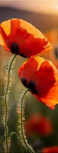 Poster & Bildende Kunst Rot von Artissimo