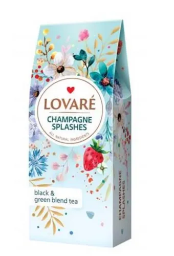 Lovare Tee Spritzer Champagner 80g Lose schwarz/gruen/Frucht