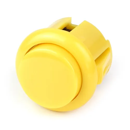 Mini Arcade Button, 24mm - Farbe: gelb