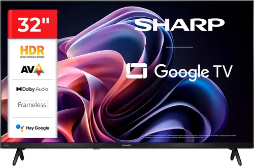 Sharp 1T-C32HFx LED-Fernseher (80 cm/32 Zoll, HD ready, Google TV, Smart-TV)