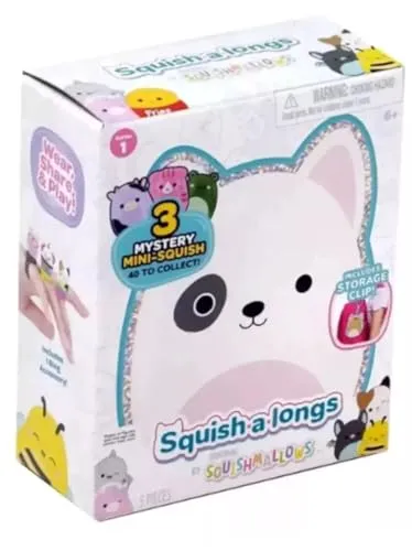 Squish a longs Squishmallows 3er Pack mini Squish + Schlüsselanhänger 1St Jazwares