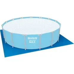 Bestway® PE-Bodenplane 488 x 488 cm, blau, quadratisch in blau von Bestway