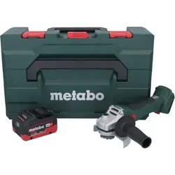 Metabo W 18 L BL 9-125 Akku Winkelschleifer mit 8 Ah Akku