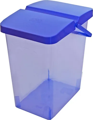 Pulverbehälter oder Futtercointainer 10 Liter blau Branq Behälter