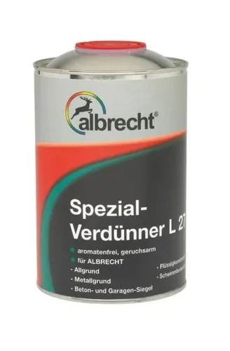Albrecht Spezial-Verdünner L27 1 l Reiniger Verdünnung Verdünungsmittel