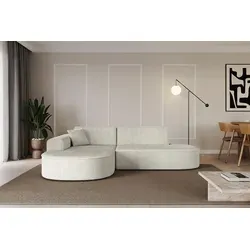 ALTDECOR Ecksofa MARI-L1 in Hellgrau von ALTDECOR