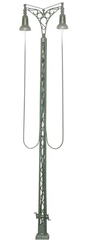 Viessmann 6390 H0 Gittermastleuchte zweiflammig von Viessmann
