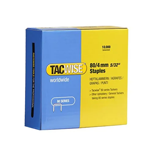 Tacwise 0380 Heftklammer, blau, 4mm