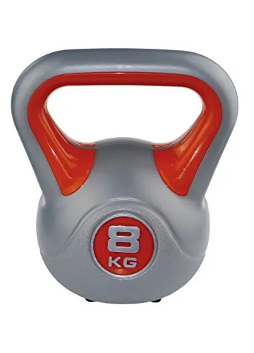 Kettlebell 1197 fit Sveltus 8 kg, Orange in rot von sveltus