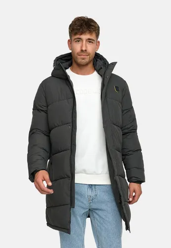 Indicode Winterjacke Herren INPazze Jacke Winter Herrenjacke Steppjacke mit Kapuze und Reißverschluss