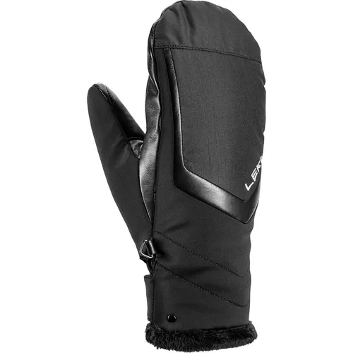 LEKI Stella Women Mitten black 7.0 - Skihandschuhe Fäustlinge für Damen, wasserresistent und mit Primaloft Isolierung für warme Hände bei jedem Wetter.