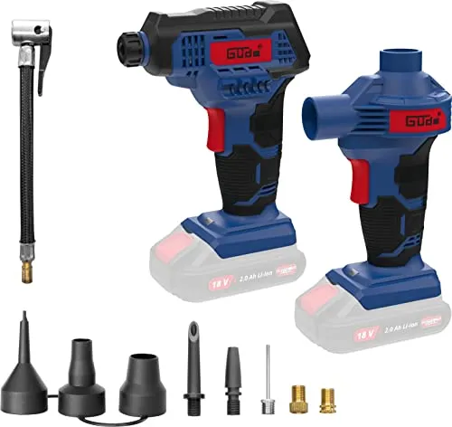 Güde Akku Kompressor u. Luftpumpenset KLS 18-0