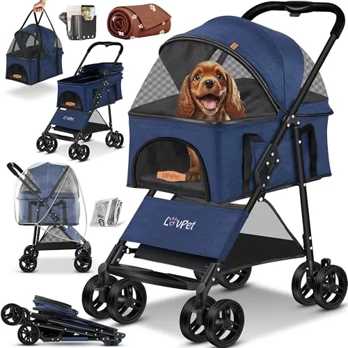 LOVPET® Hundewagen 2in1