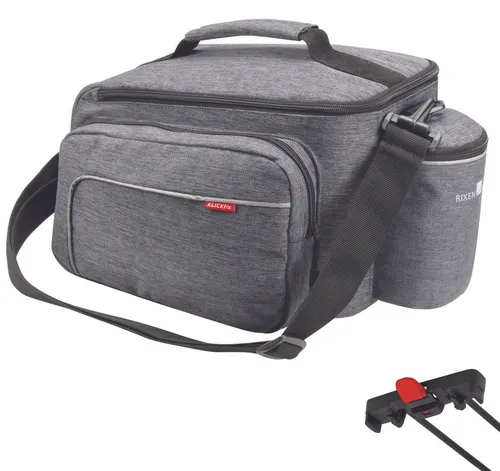 RIXEN & KAUL Gepäckträgertasche Rackpack Sport grau von Rixen & Kaul