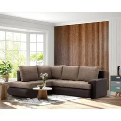 Ecksofa TOKIO V PRO mit Schlaffunktion und Stauraum