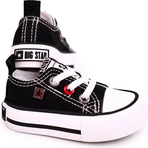 Kids' Classic Low Sneakers BIG STAR HH374194 Schwarz 18
