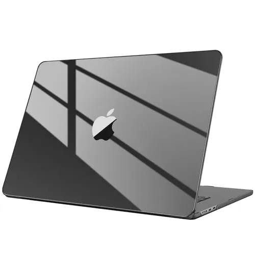 Fintie Hülle Kompatibel mit MacBook Air 15 Zoll M5 M4 M3 M2 A3448 A3241 A3114 A2941 (2026-2023), Ultradünne Hartschale Schutzhülle Snap Case Cover Kompatibel mit MacBook Air 15