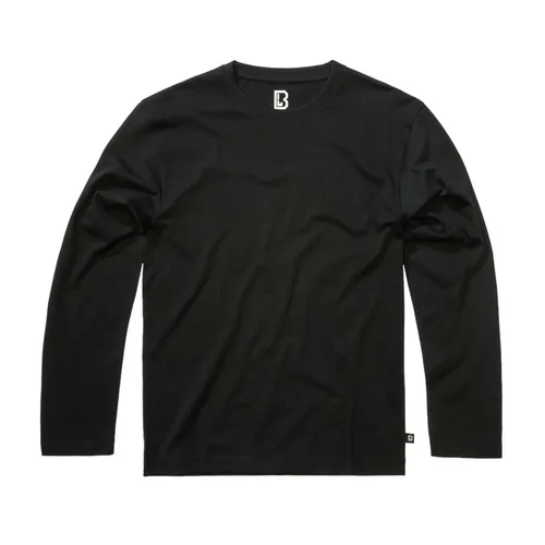 Brandit Langarmshirt Langarm-Shirt Premium, Schwarz