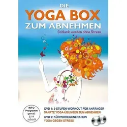 Die Yoga Box zum Abnehmen - Schlank werden ohne Stress Schlank werden ohne Stress, INFO-Programm, DVD-Video, Dt, UT: Dt für Hörgeschädigte, YOGA