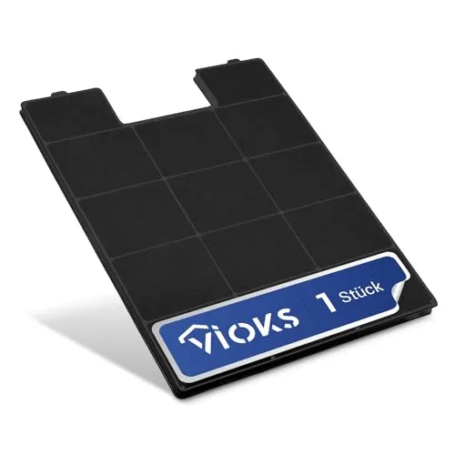 VIOKS Kohlefilter Aktivkohlefilter für Amica KF 17131 KF 17133 - Filter für Dunstabzugshaube, effektiver Geruchsfilter für frische Luft in Ihrer Küche, einfach zu installieren und langlebig.