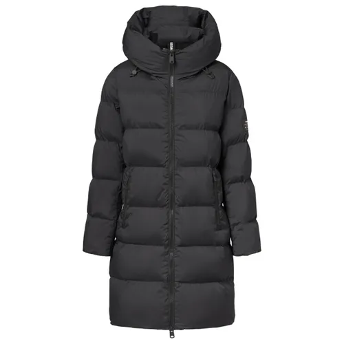 ECOALF Manlie Mantel für Damen - Schwarz (XS) - Funktionsjacke aus recyceltem Polyester mit PrimaLoft-Futter für Wärme und Nachhaltigkeit. Stilvoll und umweltfreundlich, perfekt für kalte Tage.