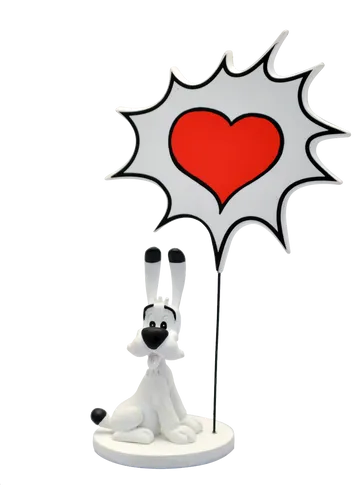 Plastoy SAS Idefix mit Sprechblase (2.Edition) - FR 293860 - Gesellschaftsspiel mit Idefix Figur und Sprechblase, ideal für Asterix-Fans und Sammler, französische Anleitung inklusive.