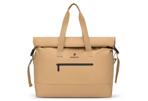 Pactastic große Rolltop-Reisetasche – leicht und erweiterbar - Reisetasche 49 x 21 x 52 cm, erweiterbar bis 43 Liter, wasserabweisend und ideal für Reisen, Festivals und Sport – maximaler Komfort durch abnehmbaren Schultergurt.