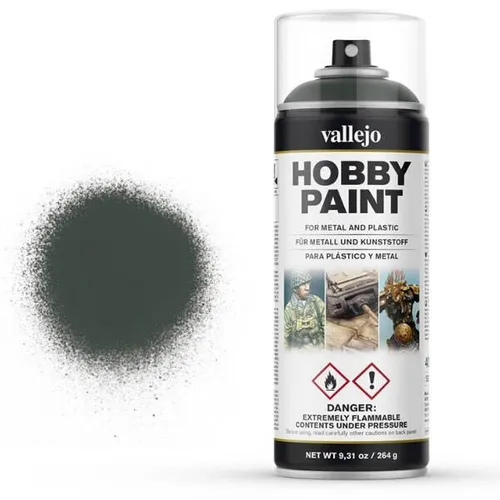  Vallejo Hobby Paint Dunkelgrün 28026, 400ml Sprühdose 29,87€/L