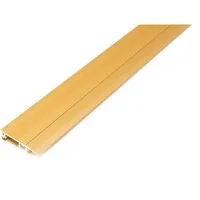 Dalsys Kabelkanal Fußboden 1m Aluminium Gold Kabeldurchführung