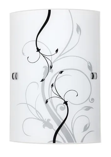 Rabalux Elina 3691 Wandleuchte E27, 60W, dimmbar, Weiß, IP20, 18x18x26cm