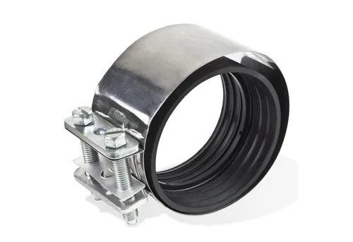 Haas Otto Rohrschelle Edelstahl CV CE Verbinder DN150 OHA Schelle Schellen SML Rohr Gussrohr