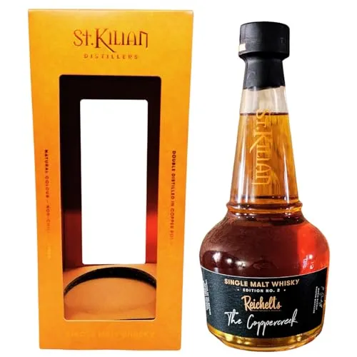 Reichelts The Coppercreek Edition No. 2 Ex Tokajer Eiche Cask Vollreifung St. Kilian 0,5 l 58,8% Cask Strength peated I Exklusive auf 137 Flaschen limitierte Single Malt Whisky Abfüllung
