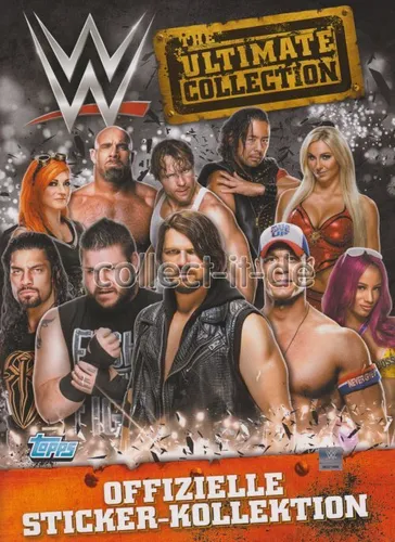 WWE 2017 Ultimate Sticker - 1 Album von Topps