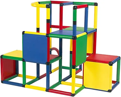 Moveandstic 875056 - Grundbaukasten Profi, kreatives Bauen für drinnen und draußen mit modularen, wetterfesten Bauteilen