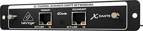 Behringer X-DANTE Hochleistungs-32-Kanal-Audinate-Dante-Erweiterungskarte für X32