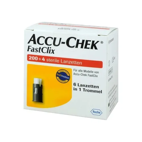 Accu-Chek FastClix Stechhilfen 204 Stück