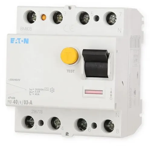 Eaton PXF-40/4/03-A FI-Schalter 40A, 4p, 300mA