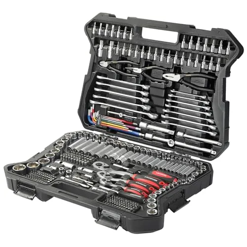 STARWORK TRUE MECHANIC™ 314-teiliges Mechaniker-Werkzeugset und Steckschlüsselsatz, professionelles metrisches Set