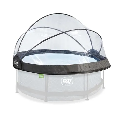 Exit Toys Eco Pool Dome 244 cm, faltbare Kuppel für runde Pools