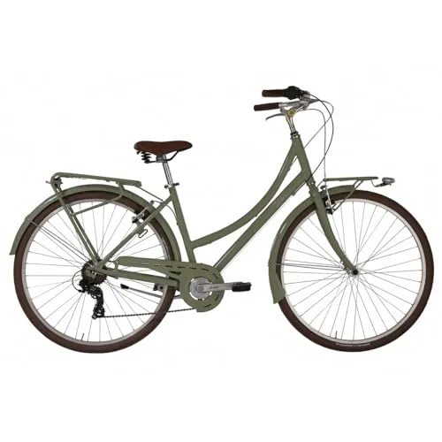 ANITAbyAlpina Cityrad VELVET 28 Zoll, 7 Gang Shimano - Stylisches Cityfahrrad VELVET mit 7-Gang Kettenschaltung für komfortable Fahrten in der Stadt. Der leichte Aluminiumrahmen und die Ballonreifen sorgen für ein angenehmes Fahrgefühl.