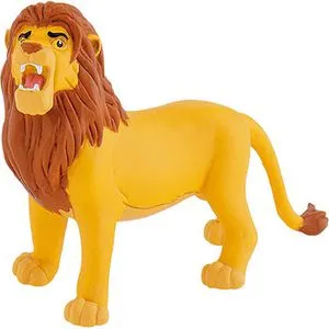 Bullyland Spielfigur Disney König der Löwen, ab 3 Jahre, Simba, 11,7 x 8 cm