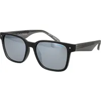 O'Neill Polarisierte Sonnenbrillen 9007 2.0 Schwarz Grau mit Silber Spiegelglas - Hochwertige Sonnenbrille im quadratischen Design mit polarisierten Gläsern für optimalen UV-Schutz. Ideal für den Alltag und Freizeitaktivitäten.