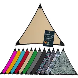 freigarten.de Wasserdichtes Sonnensegel 3m x 3m von freigarten.de